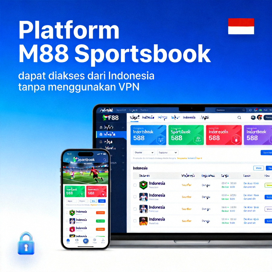 Platform M88 Sportsbook yang dapat diakses dari Indonesia tanpa menggunakan VPN